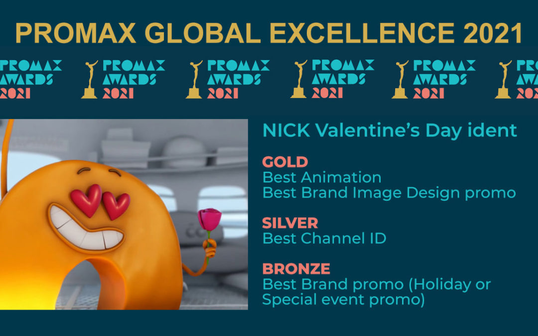 Promax Global Excellence 2021 – 4 Awards