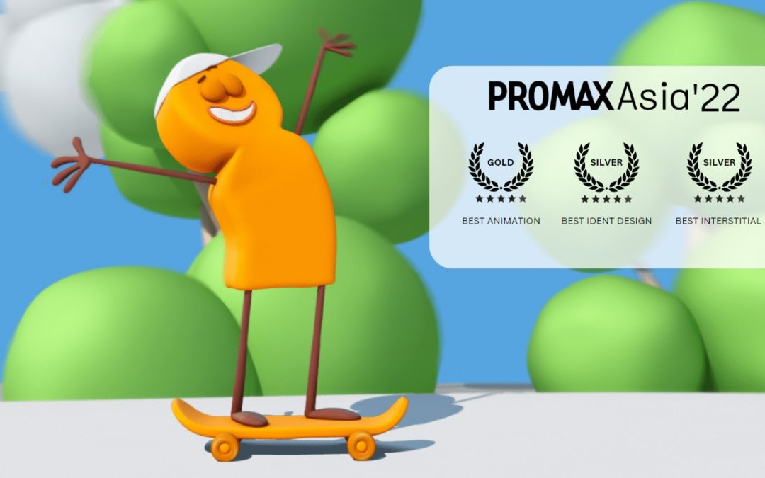 Promax Asia 2022 – 3 Awards