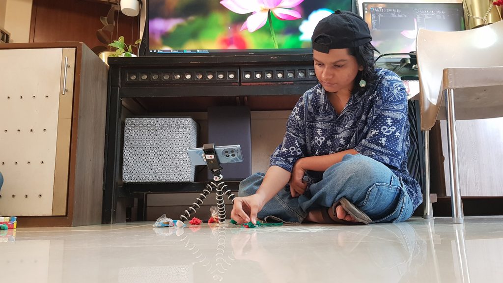 Day-1 Individual stop motion exercises