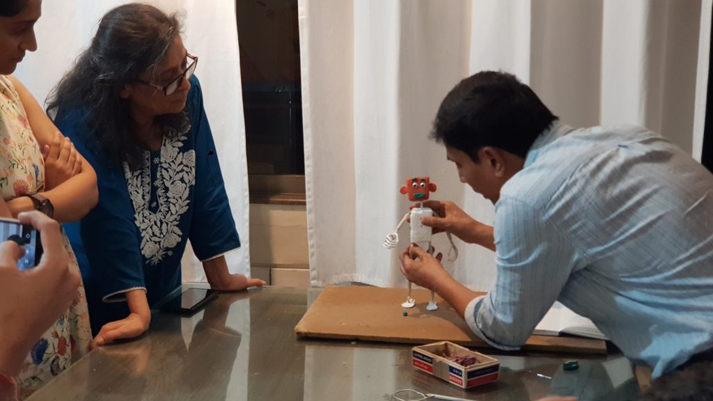 Day-5 Puppet animation demo by Tapas