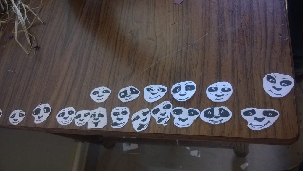 Replaceable facial expressions