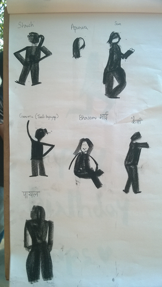 Different artists, different approaches to sketching.