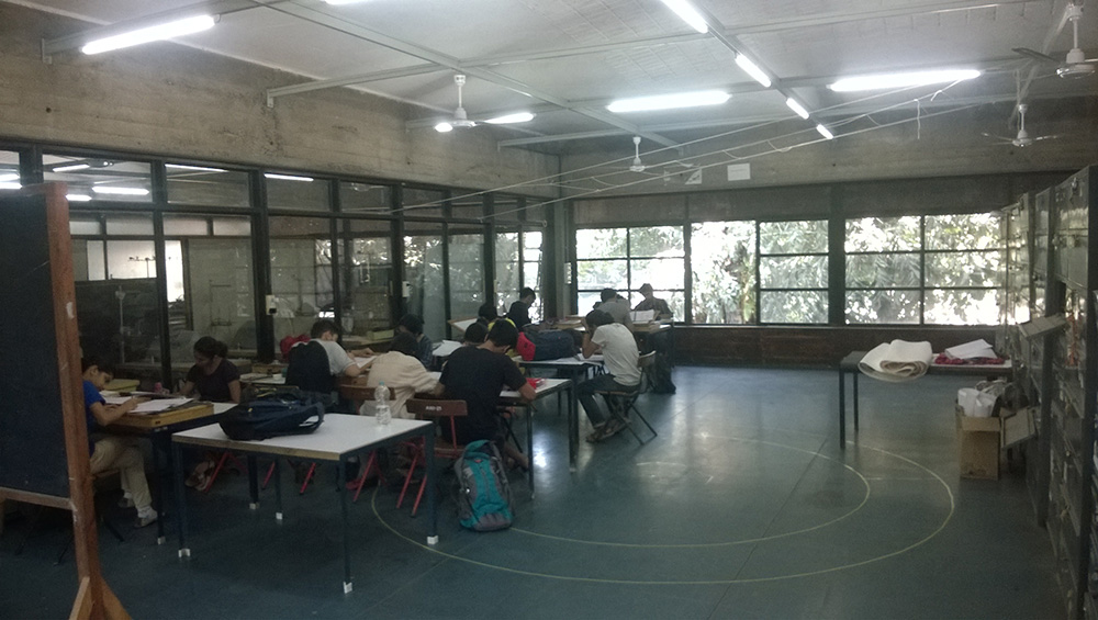 Action at the animation studio!