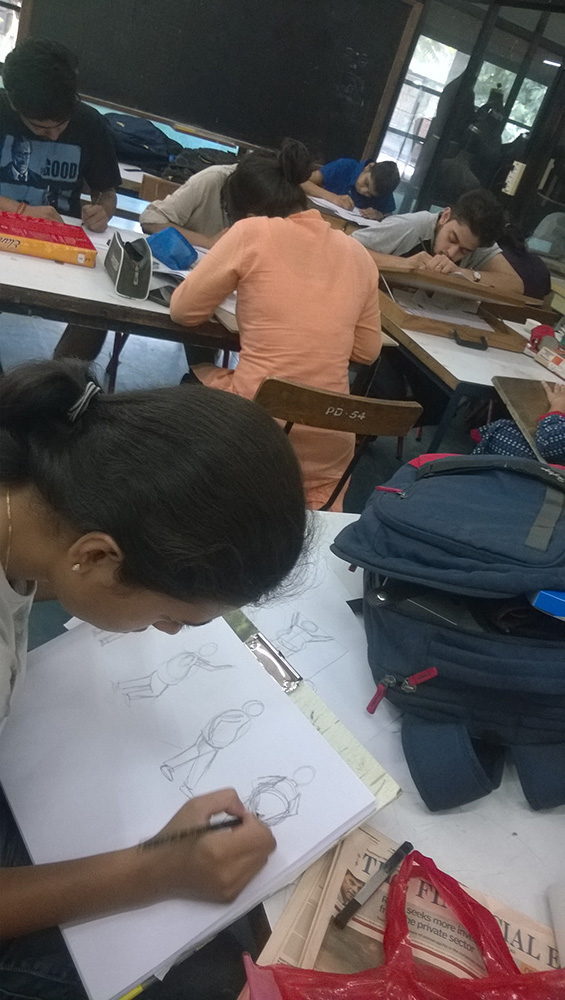 Action at the animation studio!